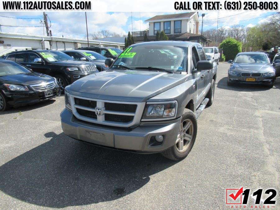 2011 Dodge Dakota 4WD Crew Cab Bighorn/Lonestar, available for sale in Patchogue, New York | 112 Auto Sales. Patchogue, New York