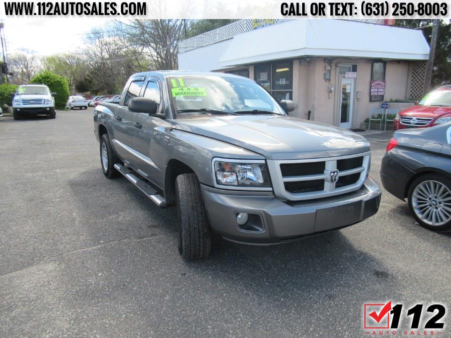 2011 Dodge Dakota 4WD Crew Cab Bighorn/Lonestar, available for sale in Patchogue, New York | 112 Auto Sales. Patchogue, New York 2011 Dodge Dakota 4WD Crew Cab Bighorn/Lonestar, available for sale in Patchogue, New York | 112 Auto Sales. Patchogue, New York