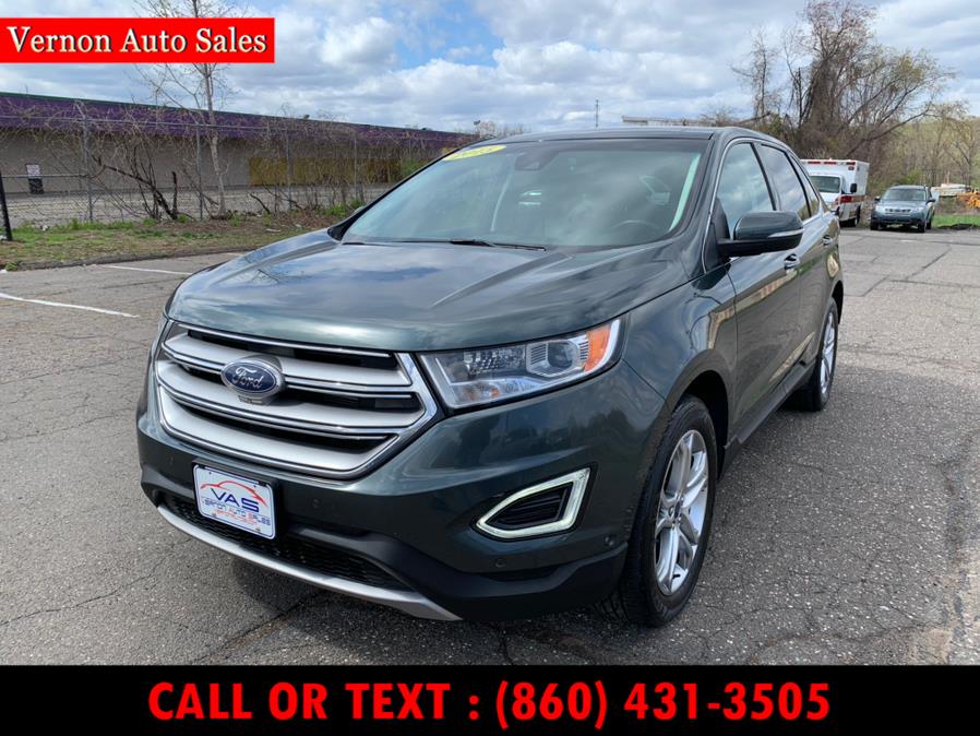 Used Ford Edge 4dr Titanium AWD 2015 | Vernon Auto Sale & Service. Manchester, Connecticut