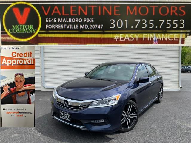 2016 Honda Accord Sedan Sport, available for sale in Forestville, Maryland | Valentine Motor Company. Forestville, Maryland