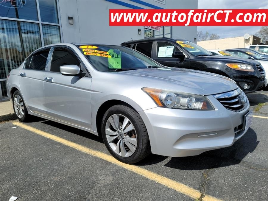 2012 Honda Accord Sdn 4dr I4 Auto LX PZEV, available for sale in West Haven, Connecticut | Auto Fair Inc.. West Haven, Connecticut