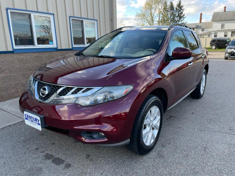 2011 Nissan Murano AWD 4dr S, available for sale in East Windsor, Connecticut | Century Auto And Truck. East Windsor, Connecticut
