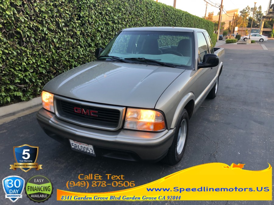 1998 GMC Sonoma Ext Cab Sportside 123" WB SLS, available for sale in Garden Grove, California | Speedline Motors. Garden Grove, California
