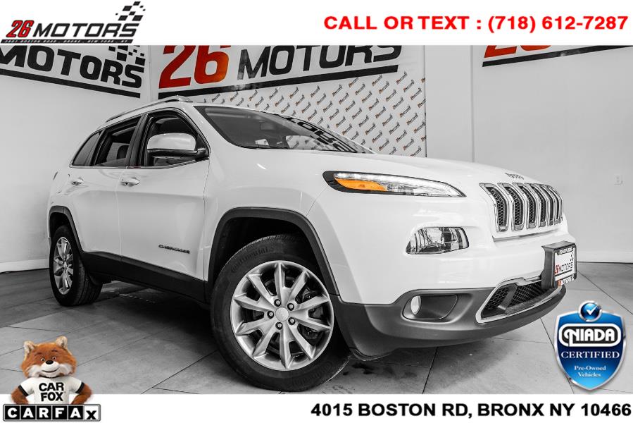 Used Jeep Cherokee Limited 4x4 2018 | 26 Motors Corp. Bronx, New York Used Jeep Cherokee Limited 4x4 2018 | 26 Motors Corp. Bronx, New York