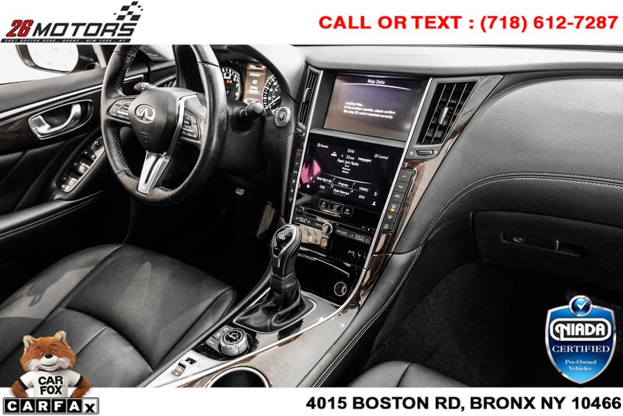Used INFINITI Q50 3.0t LUXE AWD 2018 | 26 Motors Corp. Bronx, New York Used INFINITI Q50 3.0t LUXE AWD 2018 | 26 Motors Corp. Bronx, New York