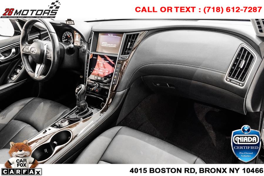 Used INFINITI Q50 3.0t LUXE AWD 2018 | 26 Motors Corp. Bronx, New York Used INFINITI Q50 3.0t LUXE AWD 2018 | 26 Motors Corp. Bronx, New York