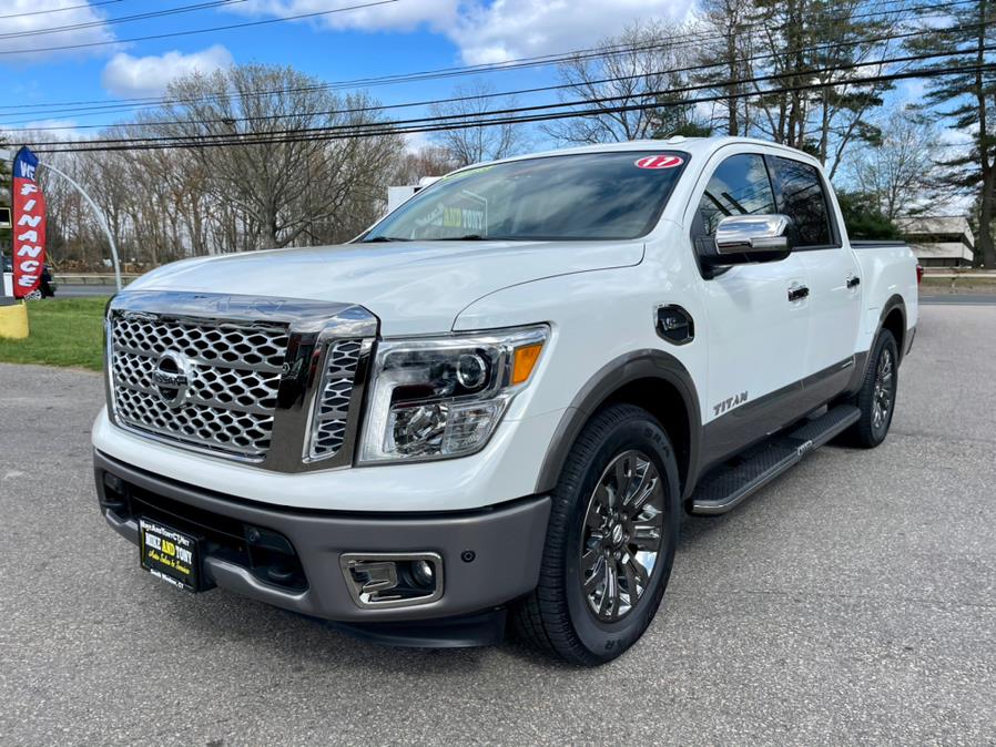 2017 Nissan Titan 4x2 Crew Cab Platinum Reserve, available for sale in South Windsor, Connecticut | Mike And Tony Auto Sales, Inc. South Windsor, Connecticut 2017 Nissan Titan 4x2 Crew Cab Platinum Reserve, available for sale in South Windsor, Connecticut | Mike And Tony Auto Sales, Inc. South Windsor, Connecticut