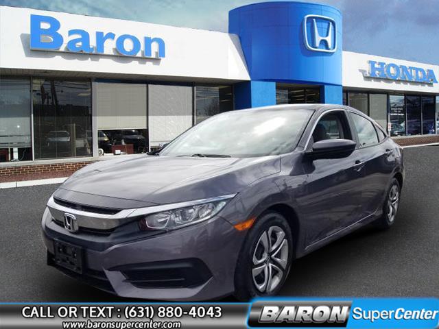 2018 Honda Civic Sedan LX, available for sale in Patchogue, New York | Baron Supercenter. Patchogue, New York