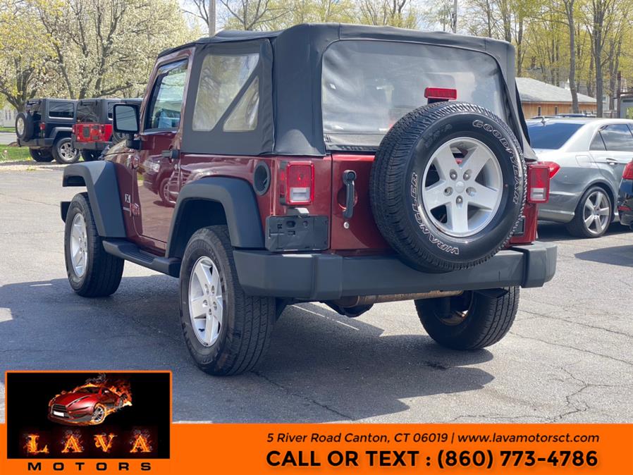 Used Jeep Wrangler 4WD 2dr X 2008 | Lava Motors. Canton, Connecticut Used Jeep Wrangler 4WD 2dr X 2008 | Lava Motors. Canton, Connecticut