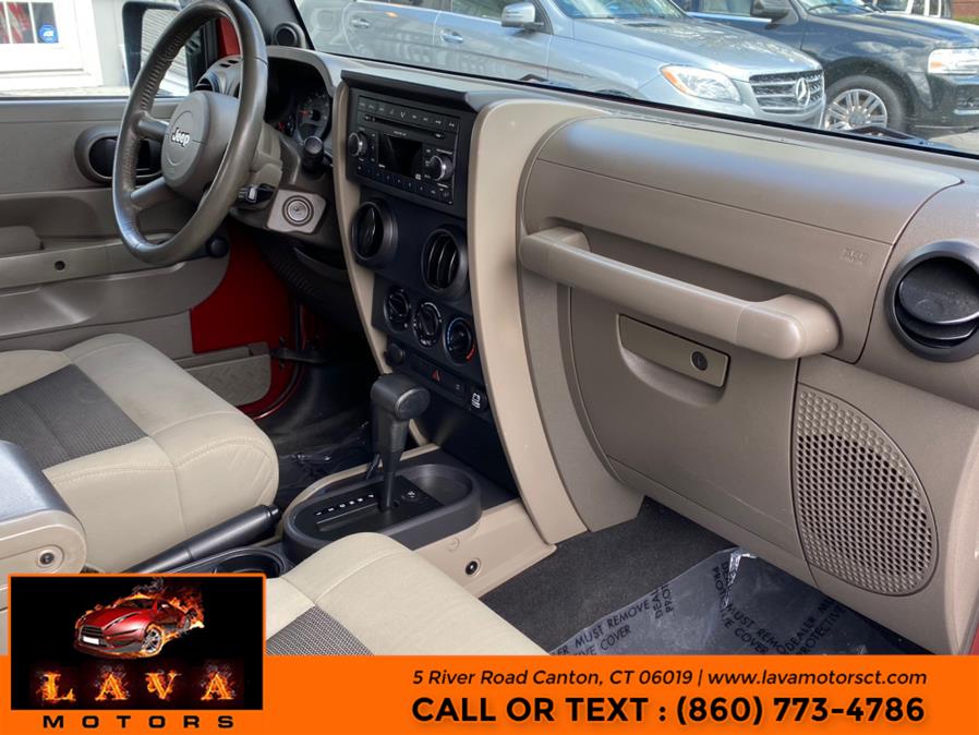 Used Jeep Wrangler 4WD 2dr X 2008 | Lava Motors. Canton, Connecticut Used Jeep Wrangler 4WD 2dr X 2008 | Lava Motors. Canton, Connecticut