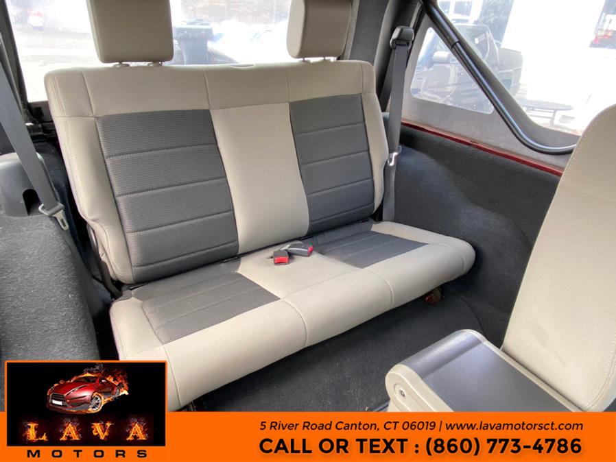 Used Jeep Wrangler 4WD 2dr X 2008 | Lava Motors. Canton, Connecticut Used Jeep Wrangler 4WD 2dr X 2008 | Lava Motors. Canton, Connecticut