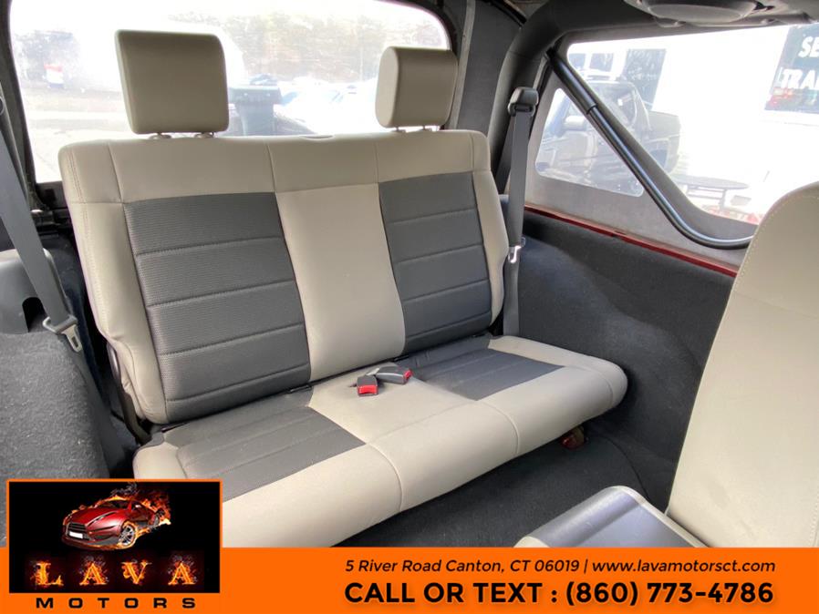 Used Jeep Wrangler 4WD 2dr X 2008 | Lava Motors. Canton, Connecticut Used Jeep Wrangler 4WD 2dr X 2008 | Lava Motors. Canton, Connecticut