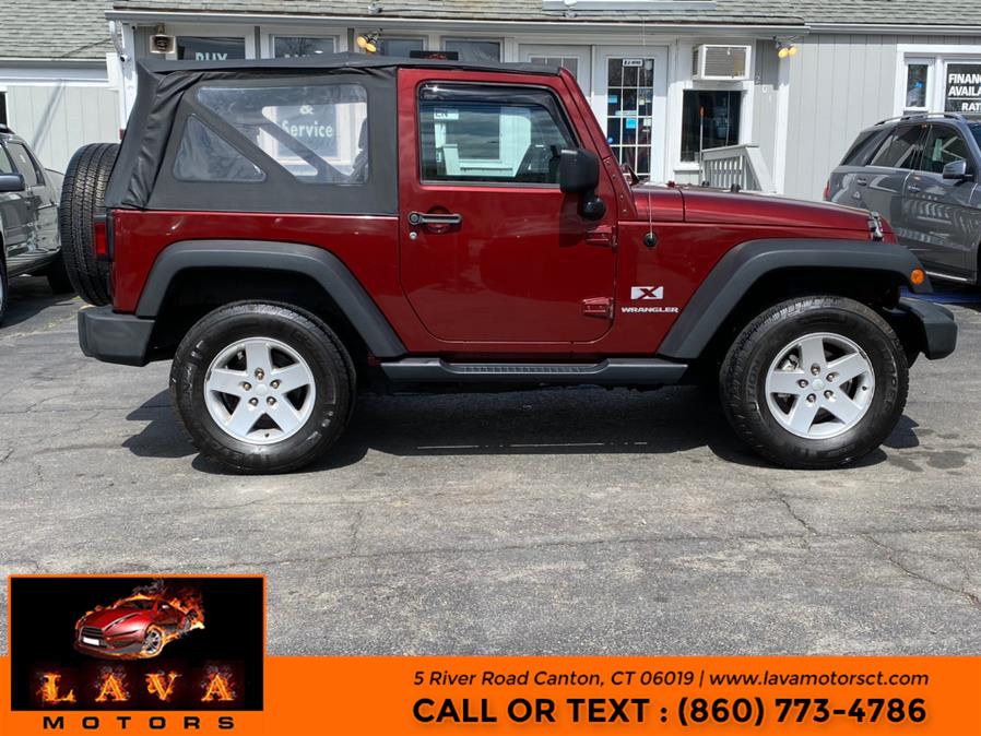 Used Jeep Wrangler 4WD 2dr X 2008 | Lava Motors. Canton, Connecticut Used Jeep Wrangler 4WD 2dr X 2008 | Lava Motors. Canton, Connecticut
