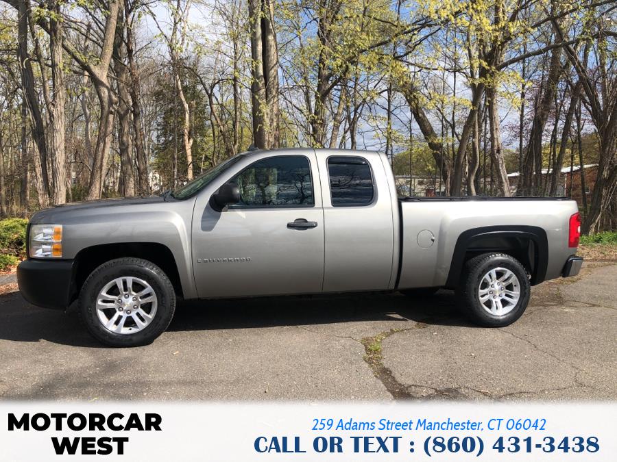 2009 Chevrolet Silverado 1500 2WD Ext Cab 143.5" Work Truck, available for sale in Manchester, Connecticut | Motorcar West. Manchester, Connecticut