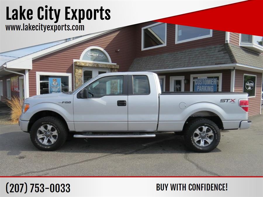 Used Ford F-150 STX 4x4 4dr SuperCab Styleside 6.5 ft. SB 2014 | Lake City Exports Inc. Auburn, Maine Used Ford F-150 STX 4x4 4dr SuperCab Styleside 6.5 ft. SB 2014 | Lake City Exports Inc. Auburn, Maine