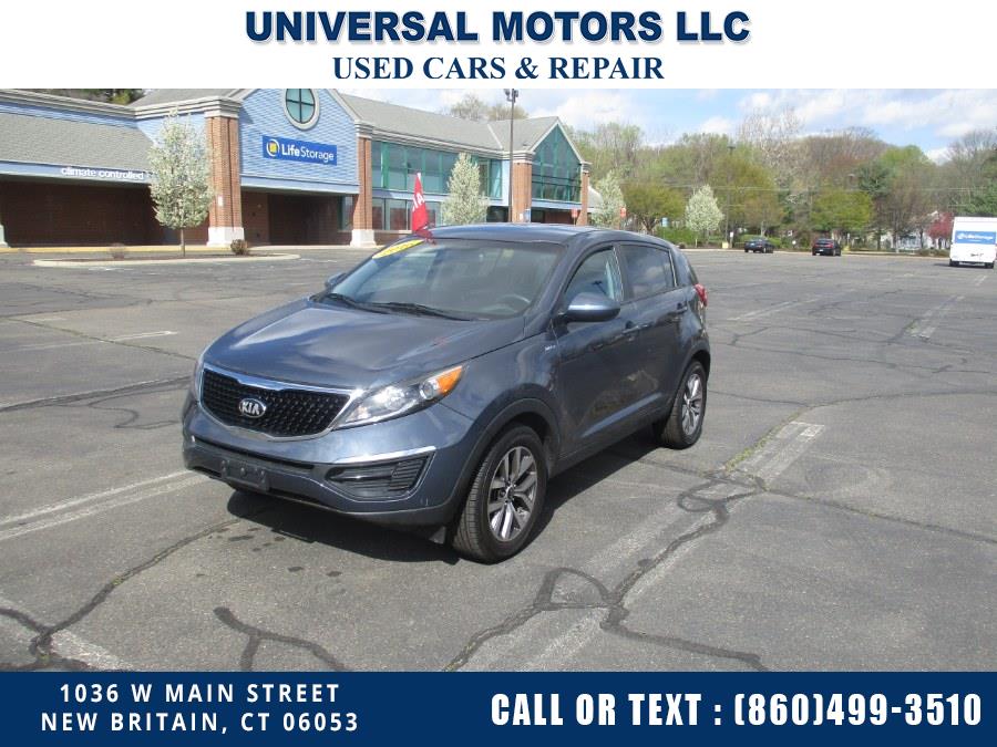 2016 Kia Sportage AWD 4dr LX, available for sale in New Britain, Connecticut | Universal Motors LLC. New Britain, Connecticut