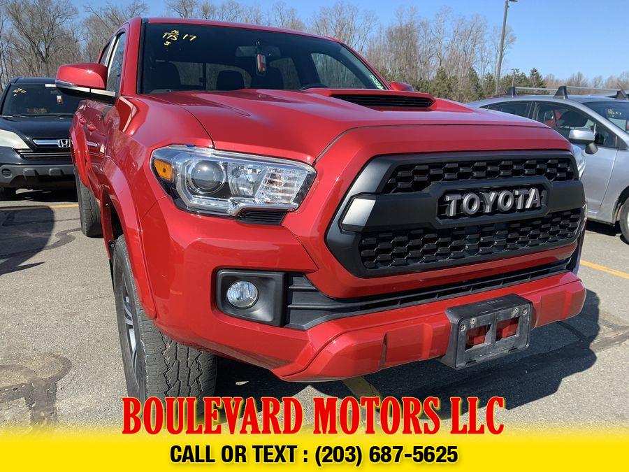 2016 Toyota Tacoma Double Cab TRD Sport Pickup 4D 5 ft, available for sale in New Haven, Connecticut | Boulevard Motors LLC. New Haven, Connecticut
