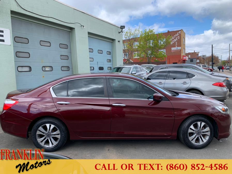 2013 Honda Accord Sdn 4dr I4 CVT LX, available for sale in Hartford, Connecticut | Franklin Motors Auto Sales LLC. Hartford, Connecticut 2013 Honda Accord Sdn 4dr I4 CVT LX, available for sale in Hartford, Connecticut | Franklin Motors Auto Sales LLC. Hartford, Connecticut