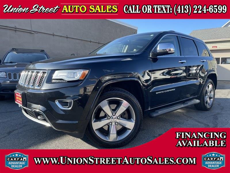 2014 Jeep Grand Cherokee 4WD 4dr Overland, available for sale in West Springfield, Massachusetts | Union Street Auto Sales. West Springfield, Massachusetts