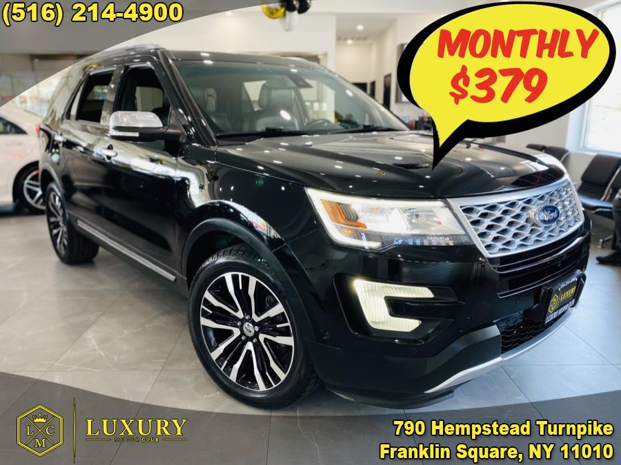 Used Ford Explorer Platinum 4WD 2017 | Luxury Motor Club. Franklin Square, New York Used Ford Explorer Platinum 4WD 2017 | Luxury Motor Club. Franklin Square, New York