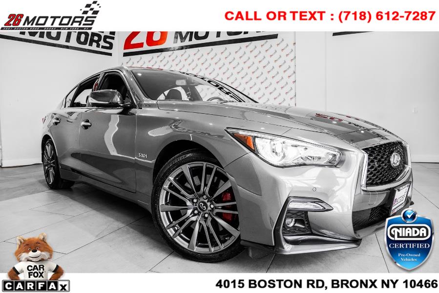 Used INFINITI Q50 RED SPORT 400 AWD 2018 | 26 Motors Corp. Bronx, New York Used INFINITI Q50 RED SPORT 400 AWD 2018 | 26 Motors Corp. Bronx, New York