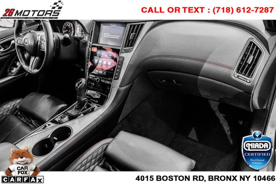 Used INFINITI Q50 RED SPORT 400 AWD 2018 | 26 Motors Corp. Bronx, New York Used INFINITI Q50 RED SPORT 400 AWD 2018 | 26 Motors Corp. Bronx, New York