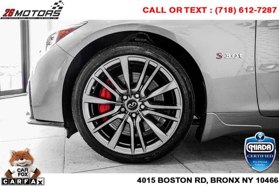 Used INFINITI Q50 RED SPORT 400 AWD 2018 | 26 Motors Corp. Bronx, New York Used INFINITI Q50 RED SPORT 400 AWD 2018 | 26 Motors Corp. Bronx, New York
