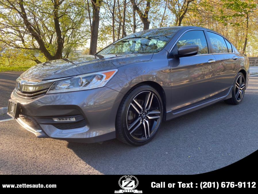 2016 Honda Accord Sedan 4dr I4 CVT Sport, available for sale in Jersey City, New Jersey | Zettes Auto Mall. Jersey City, New Jersey