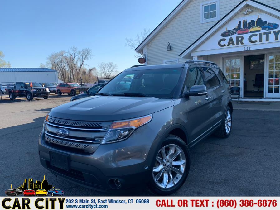 2014 Ford Explorer 4WD 4dr Limited, available for sale in East Windsor, Connecticut | Car City LLC. East Windsor, Connecticut