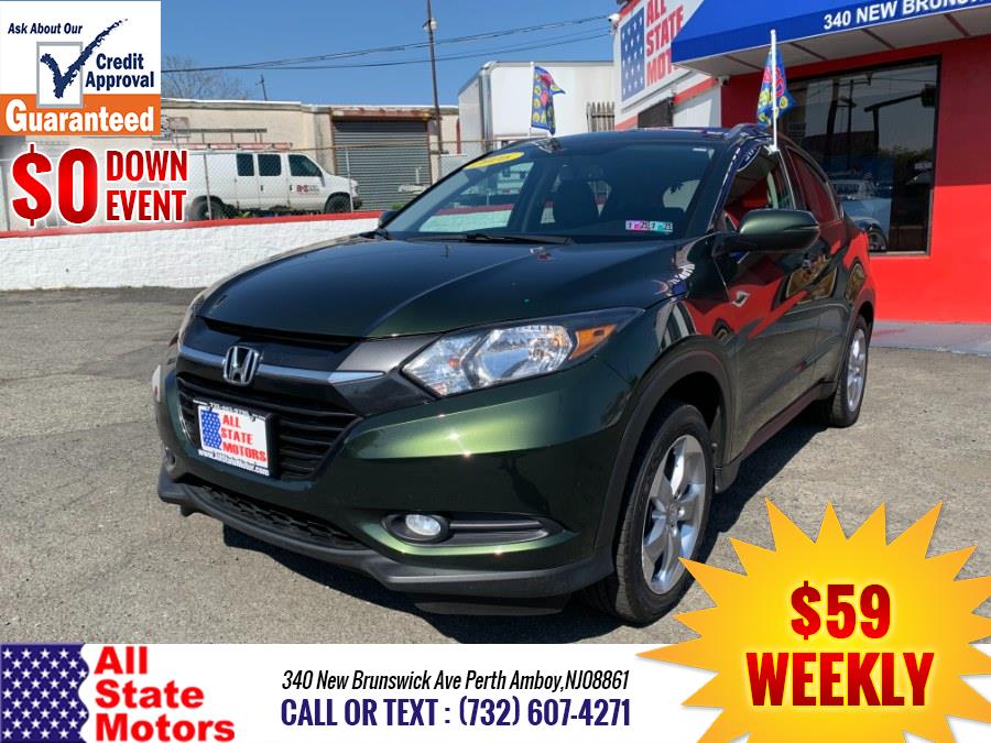 2016 Honda HR-V AWD 4dr CVT EX-L w/Navi, available for sale in Perth Amboy, New Jersey | All State Motor Inc. Perth Amboy, New Jersey 2016 Honda HR-V AWD 4dr CVT EX-L w/Navi, available for sale in Perth Amboy, New Jersey | All State Motor Inc. Perth Amboy, New Jersey