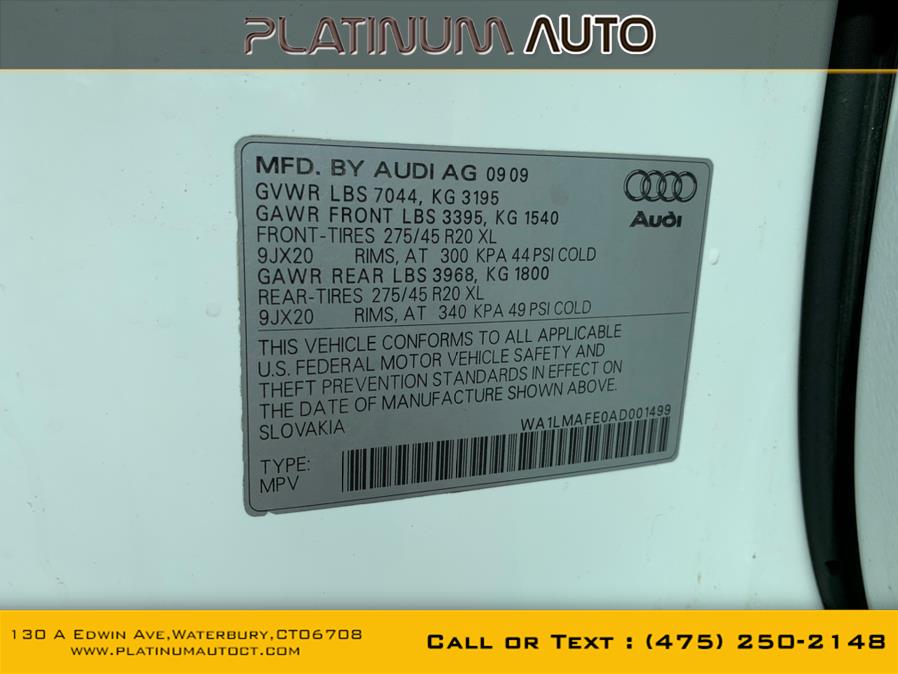 Used Audi Q7 quattro 4dr 3.0L TDI Premium Plus 2010 | Platinum Auto Care. Waterbury, Connecticut Used Audi Q7 quattro 4dr 3.0L TDI Premium Plus 2010 | Platinum Auto Care. Waterbury, Connecticut