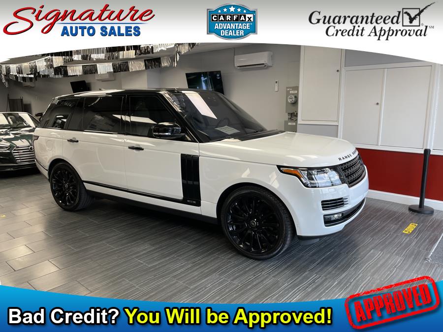 Used Land Rover Range Rover V8 Supercharged LWB 2017 | Signature Auto Sales. Franklin Square, New York Used Land Rover Range Rover V8 Supercharged LWB 2017 | Signature Auto Sales. Franklin Square, New York