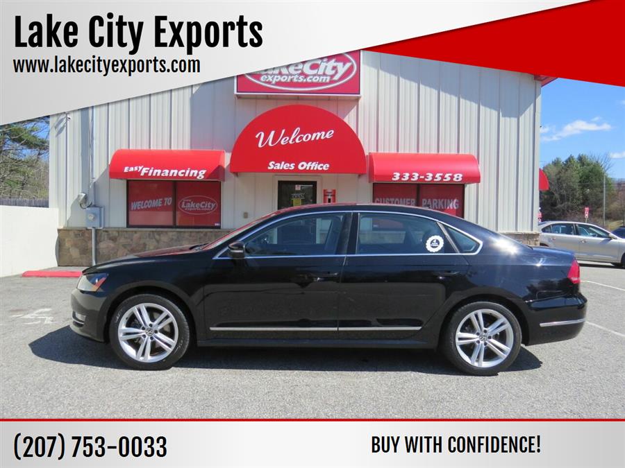 Used Volkswagen Passat 1.8T SEL Premium PZEV 4dr Sedan 6A 2014 | Lake City Exports Inc. Auburn, Maine Used Volkswagen Passat 1.8T SEL Premium PZEV 4dr Sedan 6A 2014 | Lake City Exports Inc. Auburn, Maine