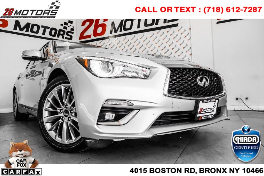Used INFINITI Q50 3.0t LUXE AWD 2018 | 26 Motors Corp. Bronx, New York Used INFINITI Q50 3.0t LUXE AWD 2018 | 26 Motors Corp. Bronx, New York