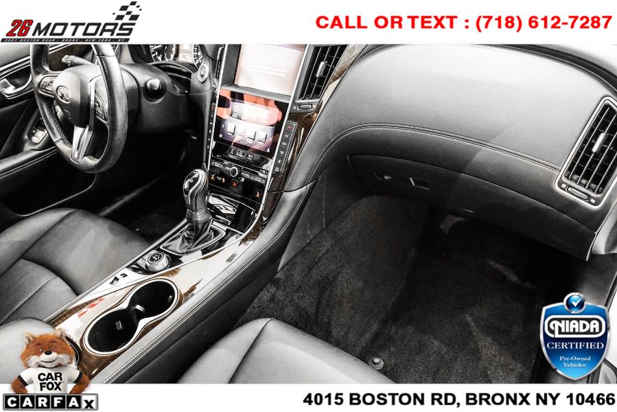 Used INFINITI Q50 3.0t LUXE AWD 2018 | 26 Motors Corp. Bronx, New York Used INFINITI Q50 3.0t LUXE AWD 2018 | 26 Motors Corp. Bronx, New York