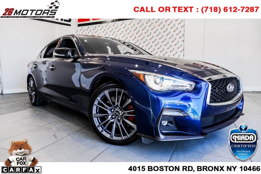 Used INFINITI Q50 RED SPORT 400 AWD 2018 | 26 Motors Corp. Bronx, New York Used INFINITI Q50 RED SPORT 400 AWD 2018 | 26 Motors Corp. Bronx, New York