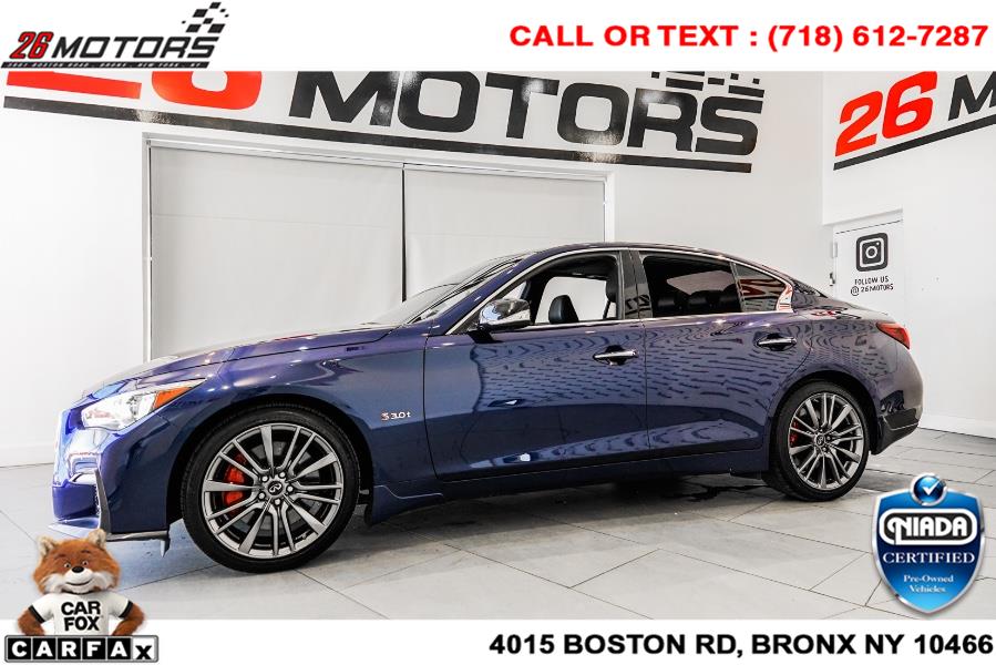 Used INFINITI Q50 RED SPORT 400 AWD 2018 | 26 Motors Corp. Bronx, New York Used INFINITI Q50 RED SPORT 400 AWD 2018 | 26 Motors Corp. Bronx, New York