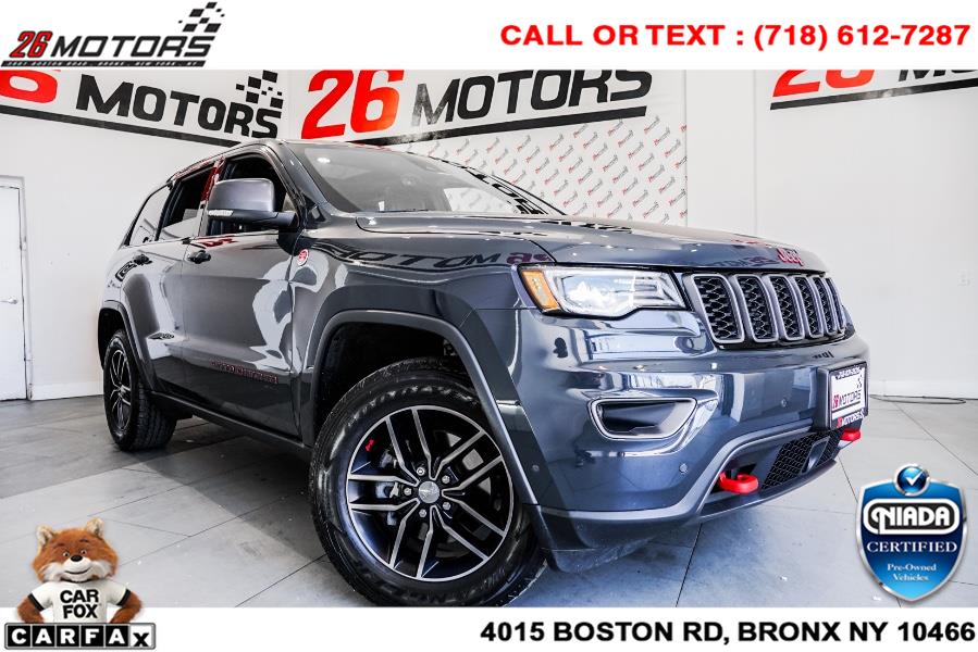 Used Jeep Grand Cherokee Trailhawk 4x4 *Ltd Avail* 2018 | 26 Motors Corp. Bronx, New York Used Jeep Grand Cherokee Trailhawk 4x4 *Ltd Avail* 2018 | 26 Motors Corp. Bronx, New York