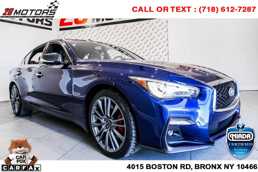 Used INFINITI Q50 RED SPORT 400 AWD 2018 | 26 Motors Corp. Bronx, New York Used INFINITI Q50 RED SPORT 400 AWD 2018 | 26 Motors Corp. Bronx, New York
