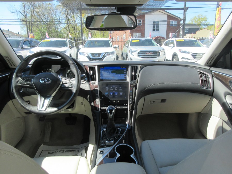 2018 INFINITI Q50 3.0t LUXE AWD, available for sale in Linden, New Jersey | Route 27 Auto Mall. Linden, New Jersey 2018 INFINITI Q50 3.0t LUXE AWD, available for sale in Linden, New Jersey | Route 27 Auto Mall. Linden, New Jersey