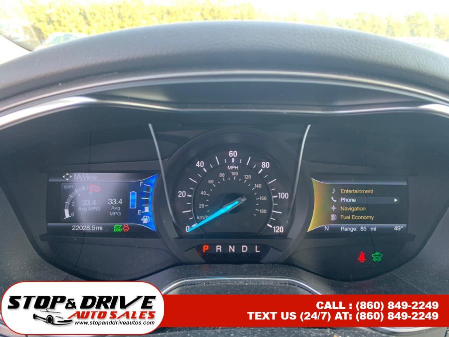 2018 Ford Fusion Hybrid SE FWD, available for sale in East Windsor, Connecticut | Stop & Drive Auto Sales. East Windsor, Connecticut 2018 Ford Fusion Hybrid SE FWD, available for sale in East Windsor, Connecticut | Stop & Drive Auto Sales. East Windsor, Connecticut