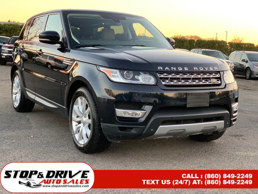 2014 Land Rover Range Rover Sport 4WD 4dr HSE, available for sale in East Windsor, Connecticut | Stop & Drive Auto Sales. East Windsor, Connecticut 2014 Land Rover Range Rover Sport 4WD 4dr HSE, available for sale in East Windsor, Connecticut | Stop & Drive Auto Sales. East Windsor, Connecticut