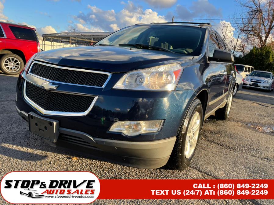 2012 Chevrolet Traverse AWD 4dr LS, available for sale in East Windsor, Connecticut | Stop & Drive Auto Sales. East Windsor, Connecticut 2012 Chevrolet Traverse AWD 4dr LS, available for sale in East Windsor, Connecticut | Stop & Drive Auto Sales. East Windsor, Connecticut