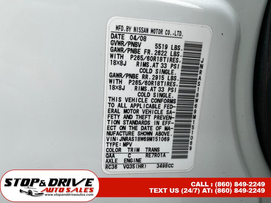 2009 Infiniti FX35 AWD 4dr, available for sale in East Windsor, Connecticut | Stop & Drive Auto Sales. East Windsor, Connecticut 2009 Infiniti FX35 AWD 4dr, available for sale in East Windsor, Connecticut | Stop & Drive Auto Sales. East Windsor, Connecticut