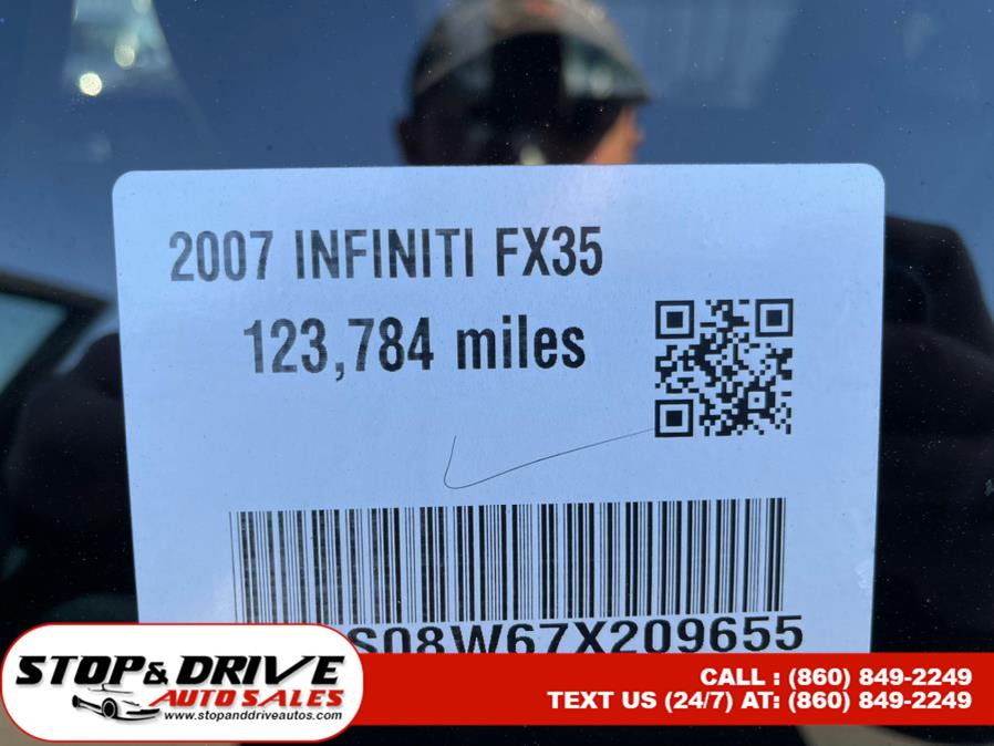 2007 Infiniti FX35 4dr AWD, available for sale in East Windsor, Connecticut | Stop & Drive Auto Sales. East Windsor, Connecticut 2007 Infiniti FX35 4dr AWD, available for sale in East Windsor, Connecticut | Stop & Drive Auto Sales. East Windsor, Connecticut