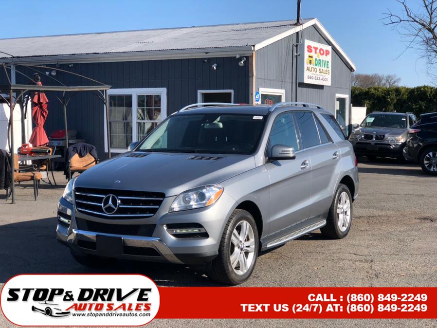 2014 Mercedes-Benz M-Class 4MATIC 4dr ML350, available for sale in East Windsor, Connecticut | Stop & Drive Auto Sales. East Windsor, Connecticut