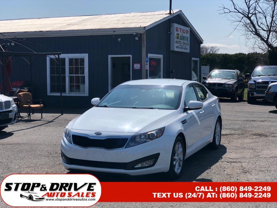 2012 Kia Optima 4dr Sdn 2.4L Auto LX, available for sale in East Windsor, Connecticut | Stop & Drive Auto Sales. East Windsor, Connecticut