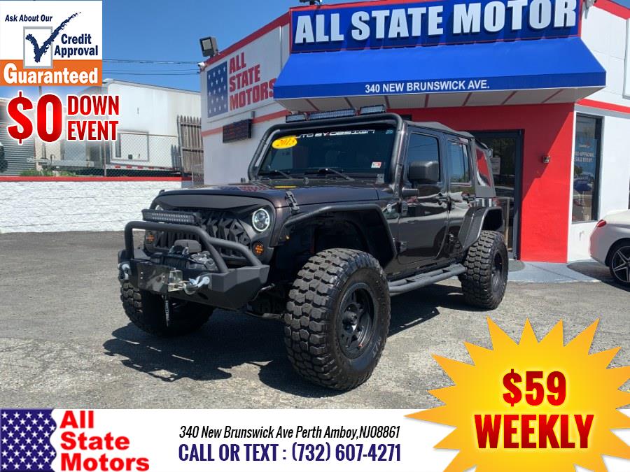 2013 Jeep Wrangler Unlimited 4WD 4dr Sport, available for sale in Perth Amboy, New Jersey | All State Motor Inc. Perth Amboy, New Jersey