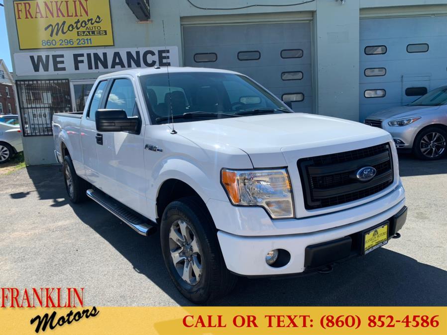 2014 Ford F-150 4WD SuperCab 145" STX, available for sale in Hartford, Connecticut | Franklin Motors Auto Sales LLC. Hartford, Connecticut