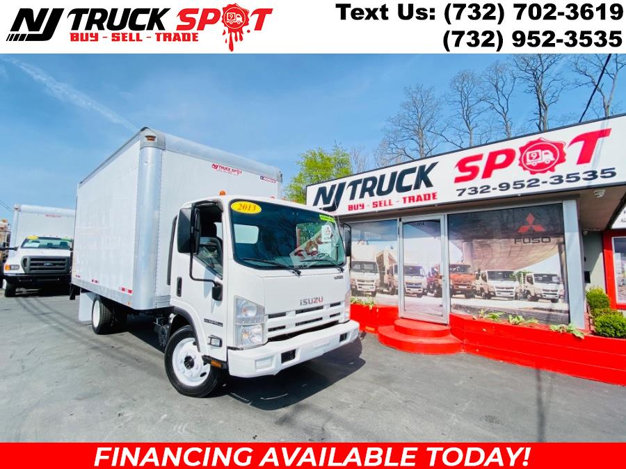 2013 ISUZU NPR 16 FEET DRY BOX + LIFT GATE + V8 GAS + NO CDL, available for sale in South Amboy, New Jersey | NJ Truck Spot. South Amboy, New Jersey